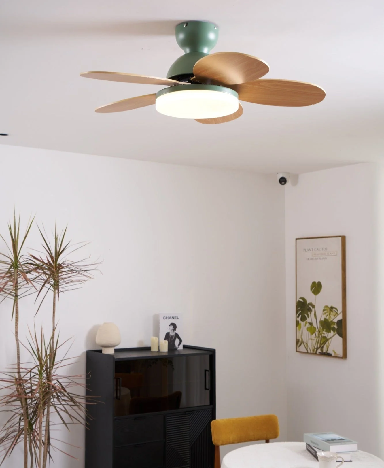 Aurelium – Moderne Plafondventilator Met LED Verlichting En Multicolor Bladen - Image 30