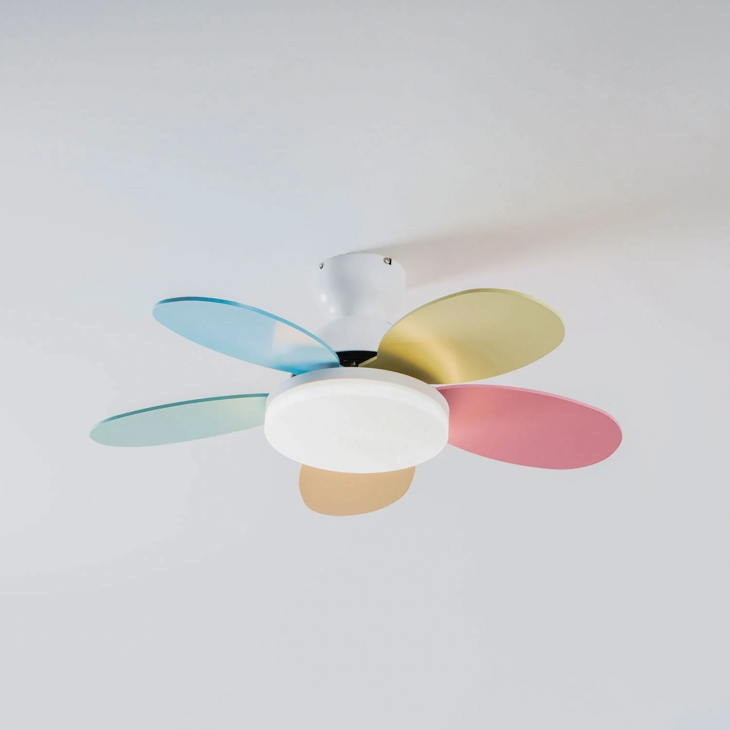 Aurelium – Moderne Plafondventilator Met LED Verlichting En Multicolor Bladen - Image 41