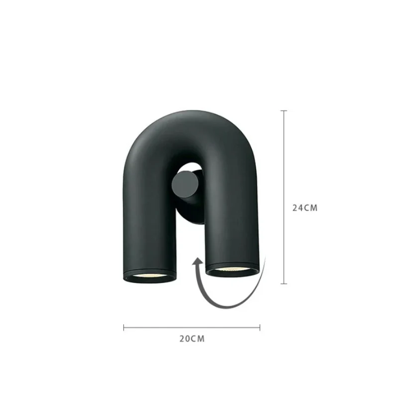 Avenza – U Vorm LED Wandlamp - Image 9
