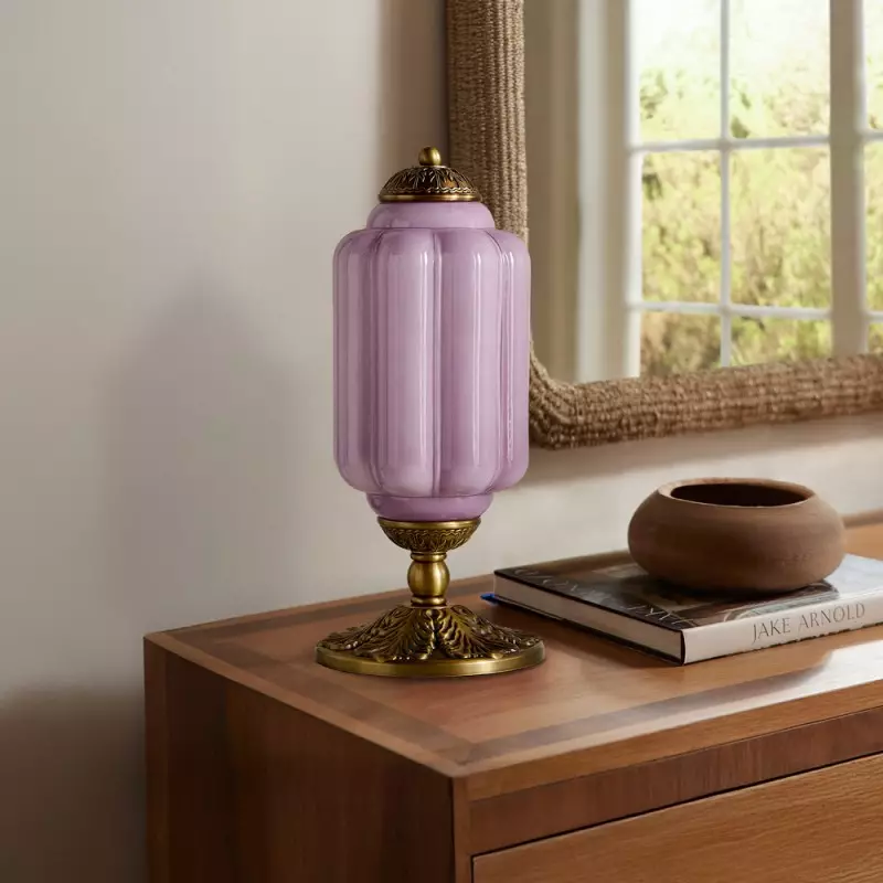 Cavelisse – Retro Glazen Tafellamp - Image 14
