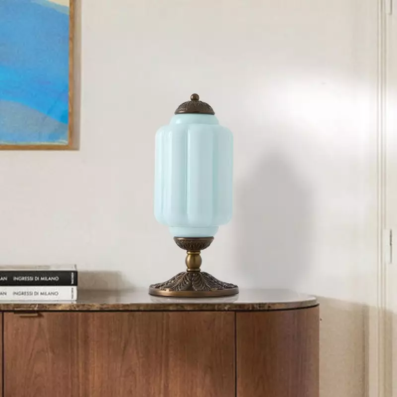 Cavelisse – Retro Glazen Tafellamp - Image 18