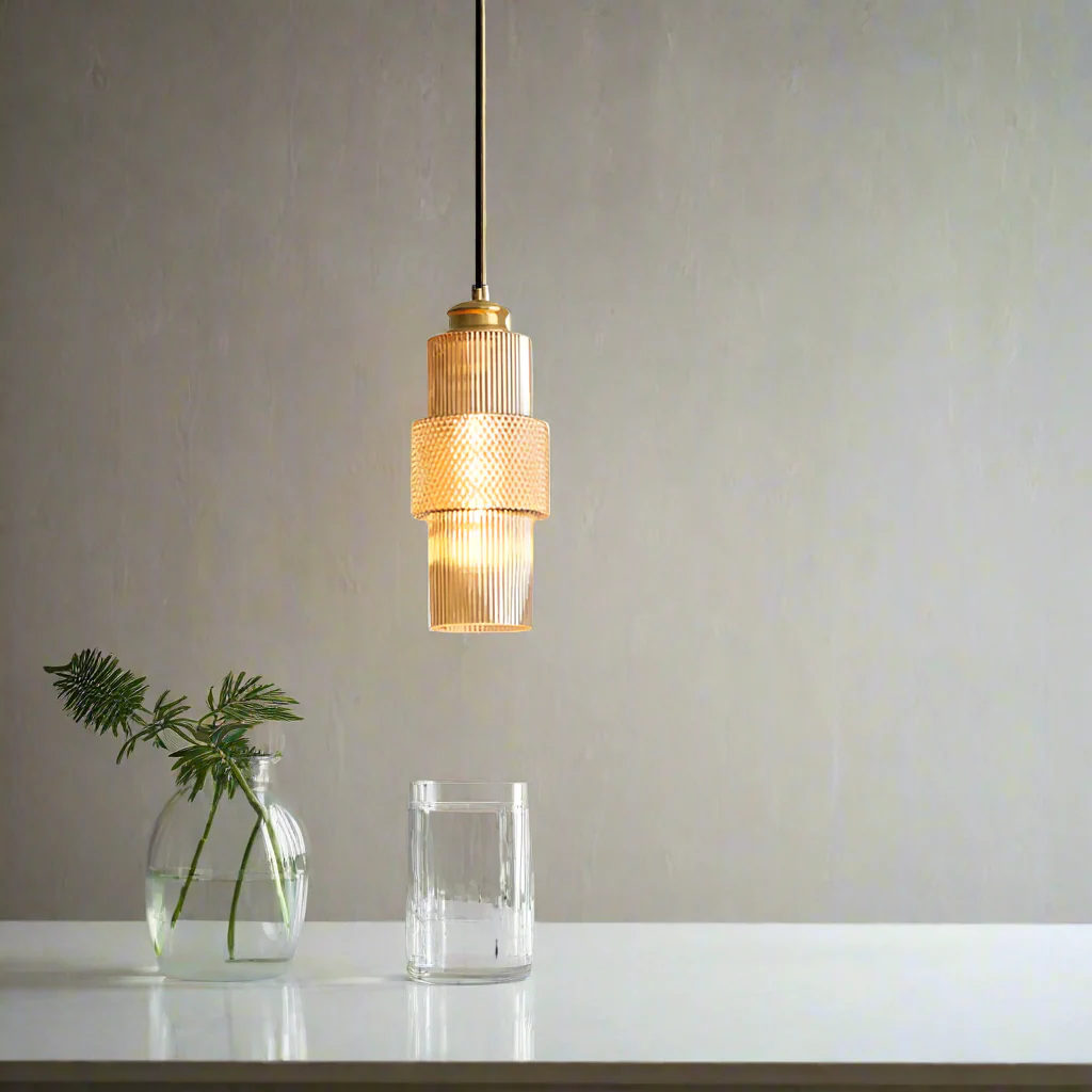 Cavèra - Moderne Koperen Glazen Hanglamp - Image 6