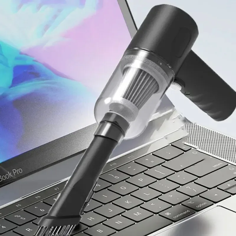 Cyrano – Draadloze Mini Stofzuiger met USB-Oplaadfunctie - Image 4