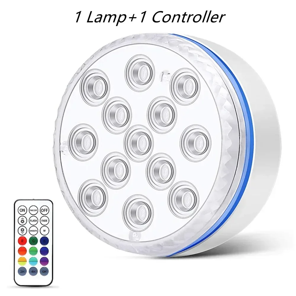 Dunavix - RGB Onderwater Lamp Met Afstandsbediening IP68
