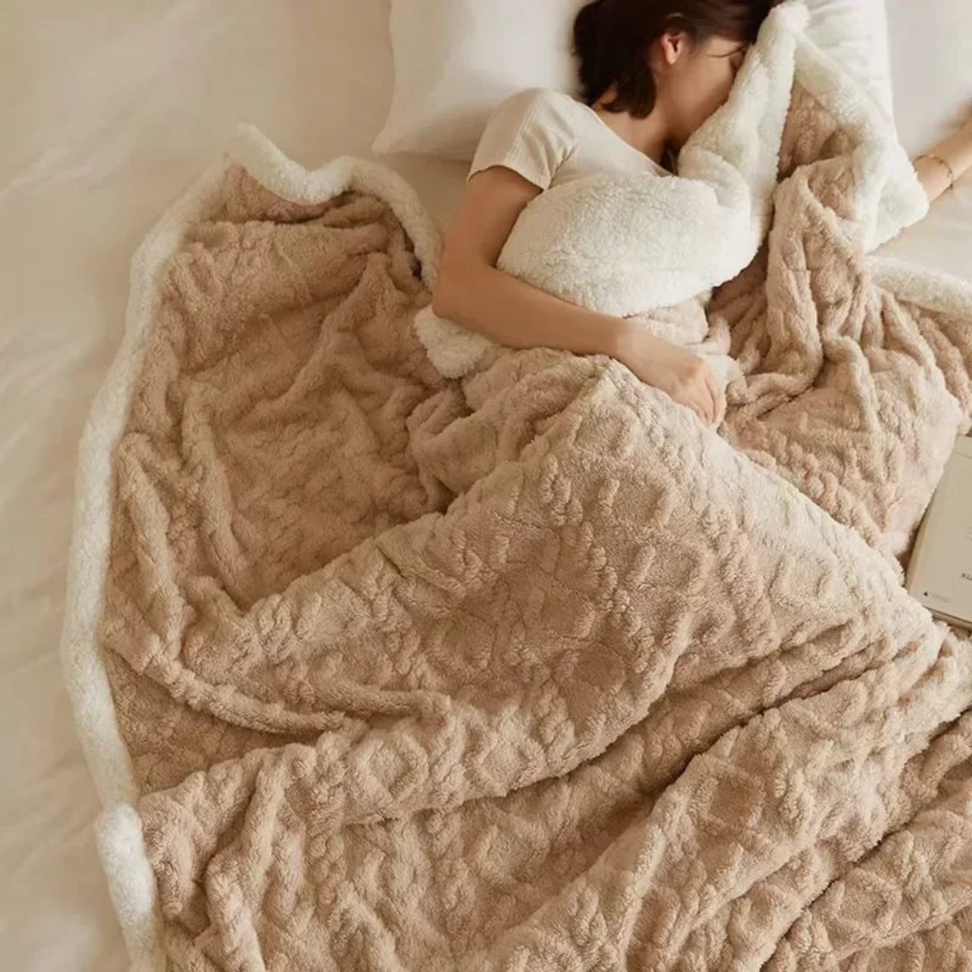 Eryndelle - Dikke Warme Fleece Deken Zacht Stijlvol voor Slaapkamer en Bank - Image 7