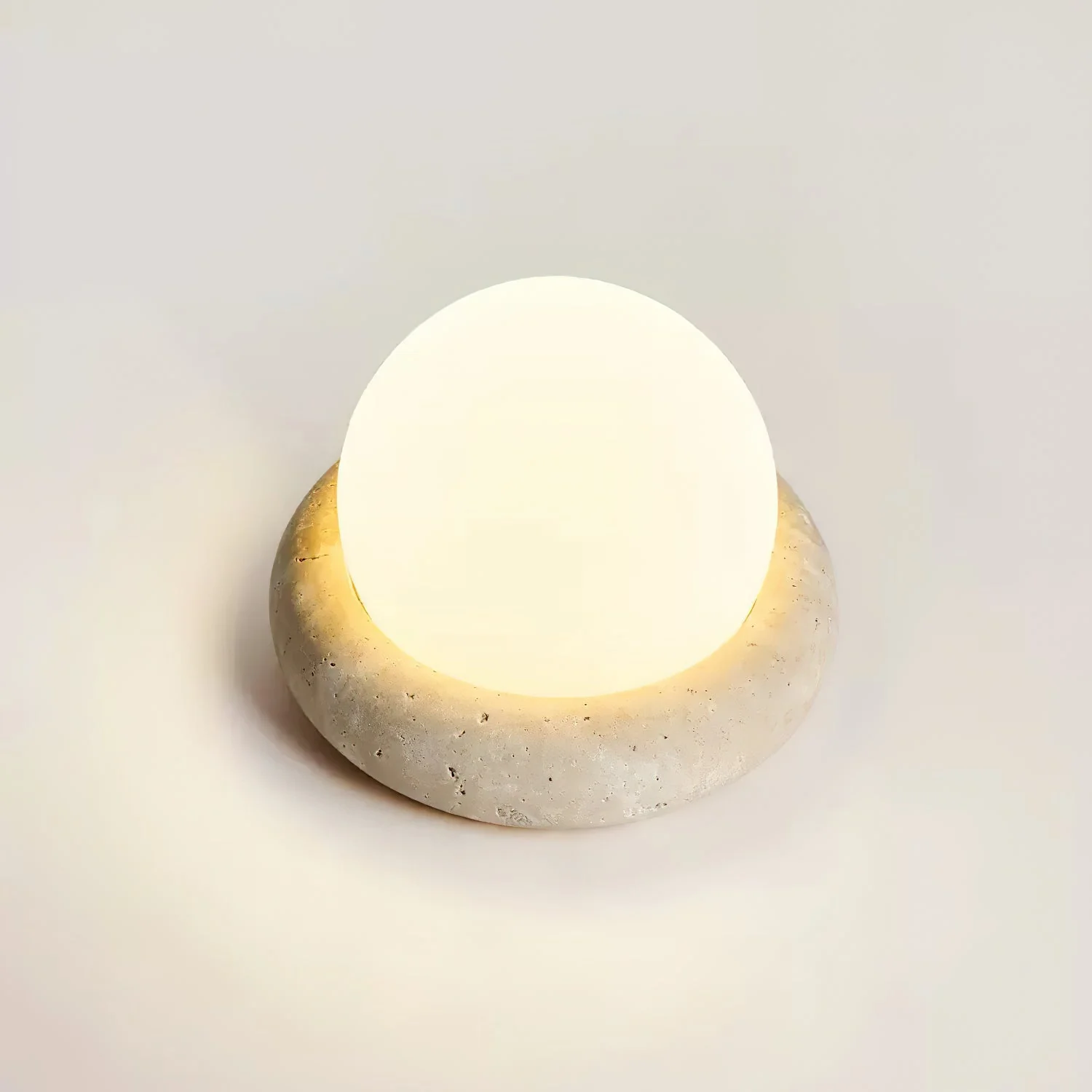 Fika - Travertijn Tafellamp - Image 3