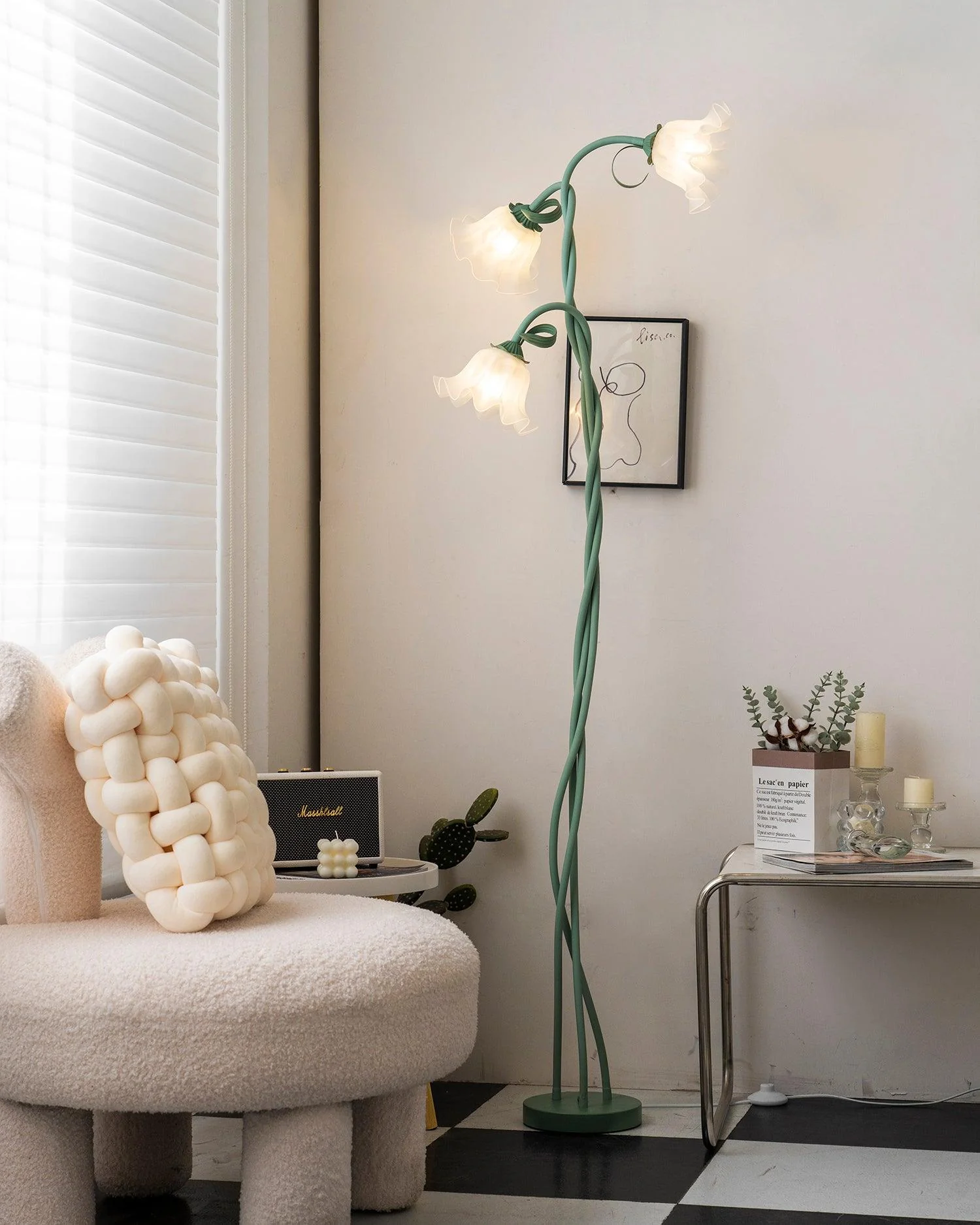 Fiorielle – Elegante Bloem Vloerlamp - Image 13