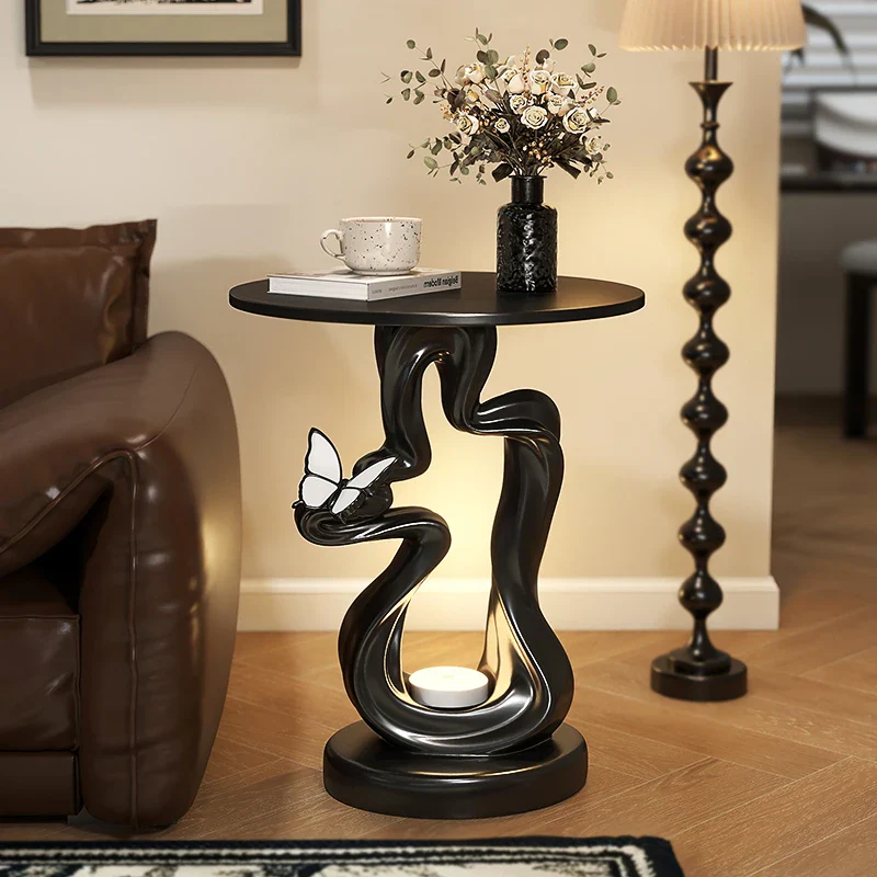 Florentian - Vlinder Design Bijzettafel Franse Antieke Stijl
