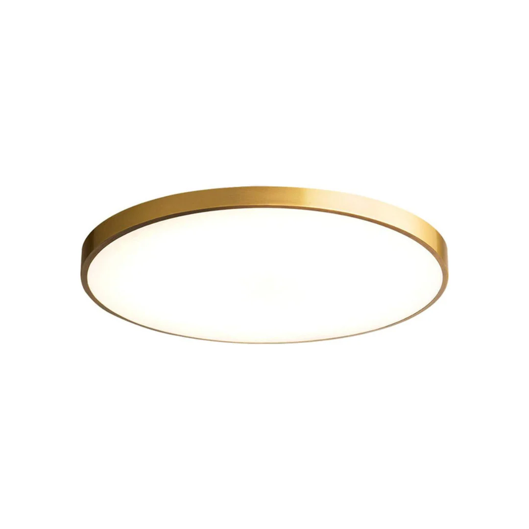 Icho - Ultradunne LED Plafondlamp Goud - Image 4