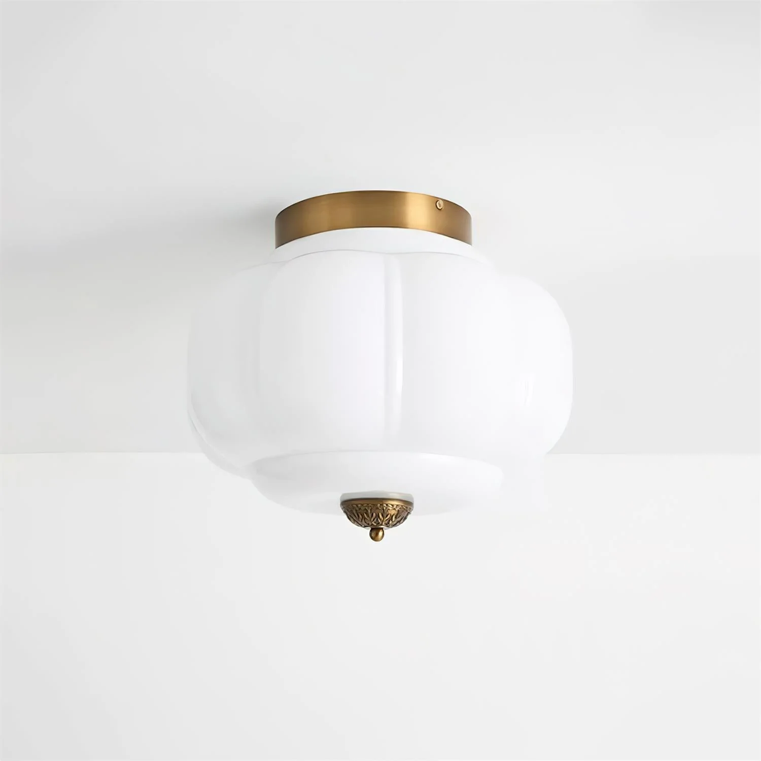 Lelon - Vlakke Glazen Plafondlamp - Image 10
