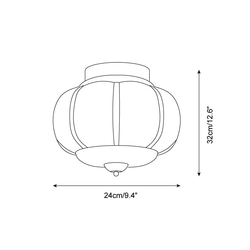 Lelon - Vlakke Glazen Plafondlamp - Image 13