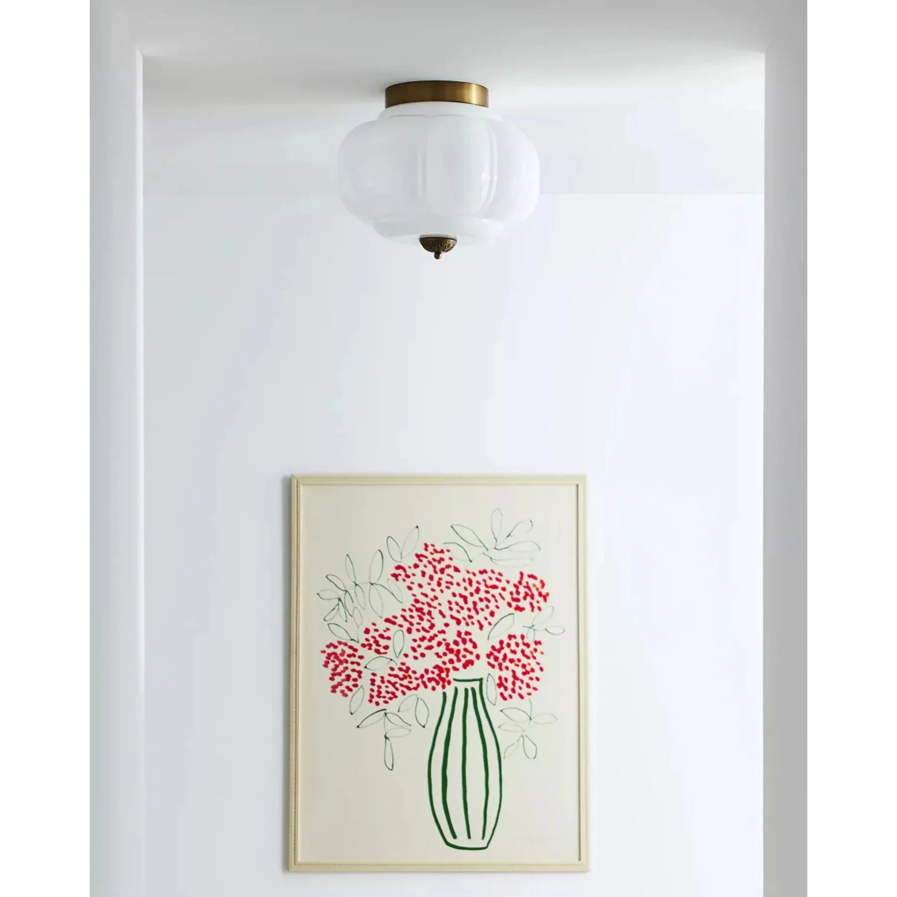 Lelon - Vlakke Glazen Plafondlamp - Image 19