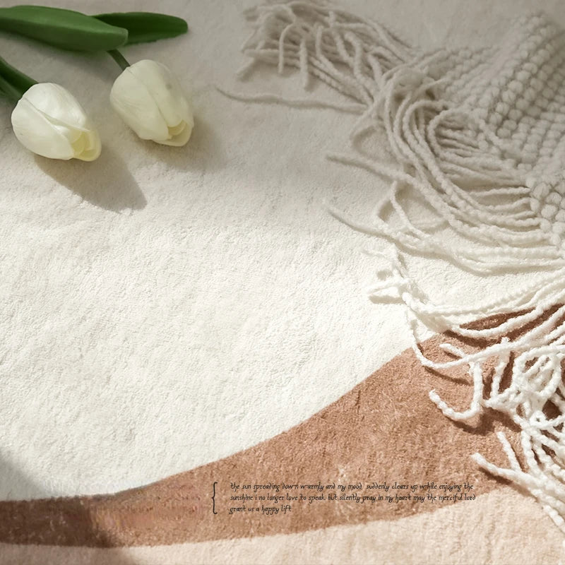 Liryn - Nordic Stijl Decoratief Vloerkleed Voor Slaapkamer en Woonkamer - Image 18