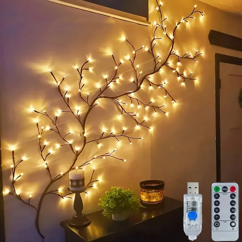 Lyselinn – LED Wikkertak Lichtsnoer met USB en 8 Modi - Image 3