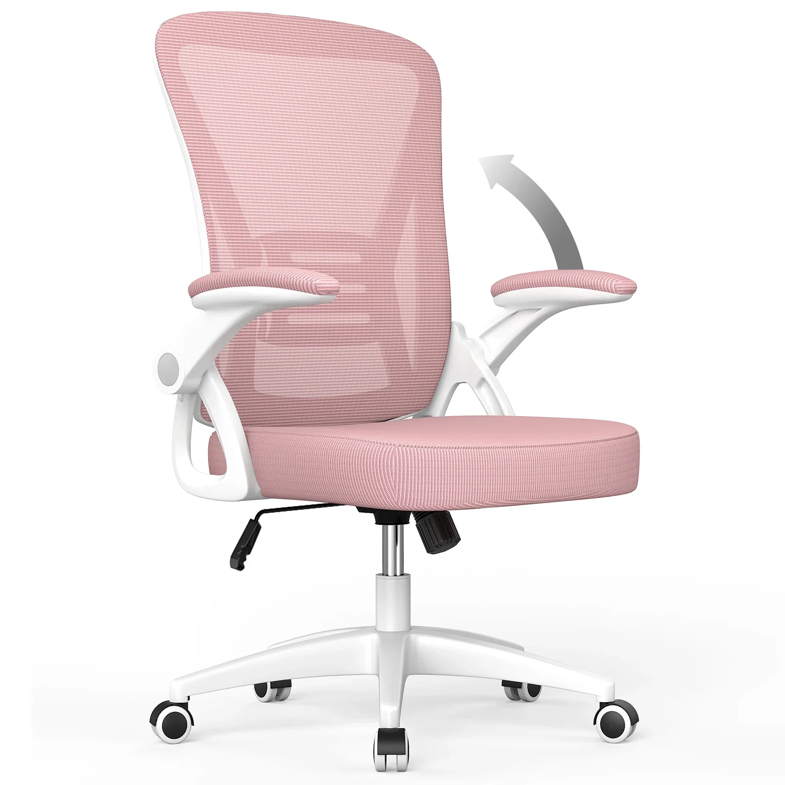 Minara - Ergonomische Bureaustoel met Inklapbare Armleuningen en Lendensteun - Image 10