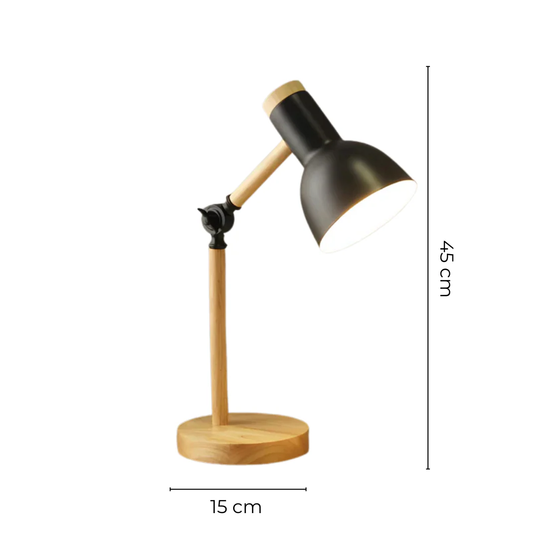 Nord - Verstelbare Macaron LED Tafellamp Uit Hout - Image 6