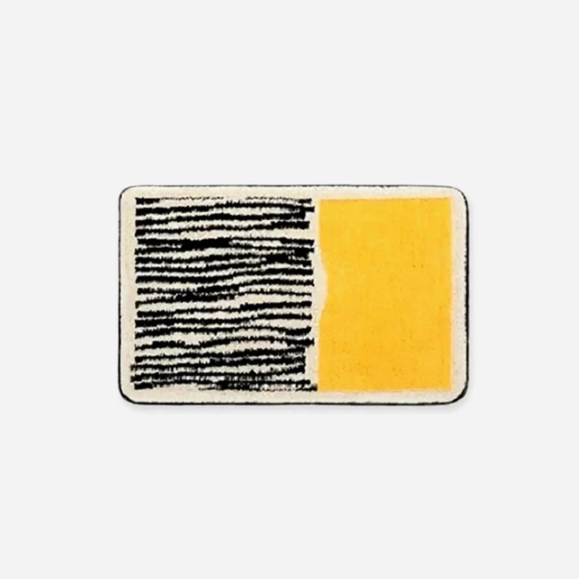 NordicFlow – Luxe Handgemaakte Badmat met Abstract Design voor Stijlvolle Badkamers - Image 4
