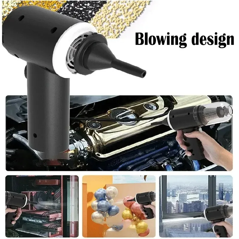 Novento – Mini Draadloze Stofzuiger voor Auto en Huis - Image 5