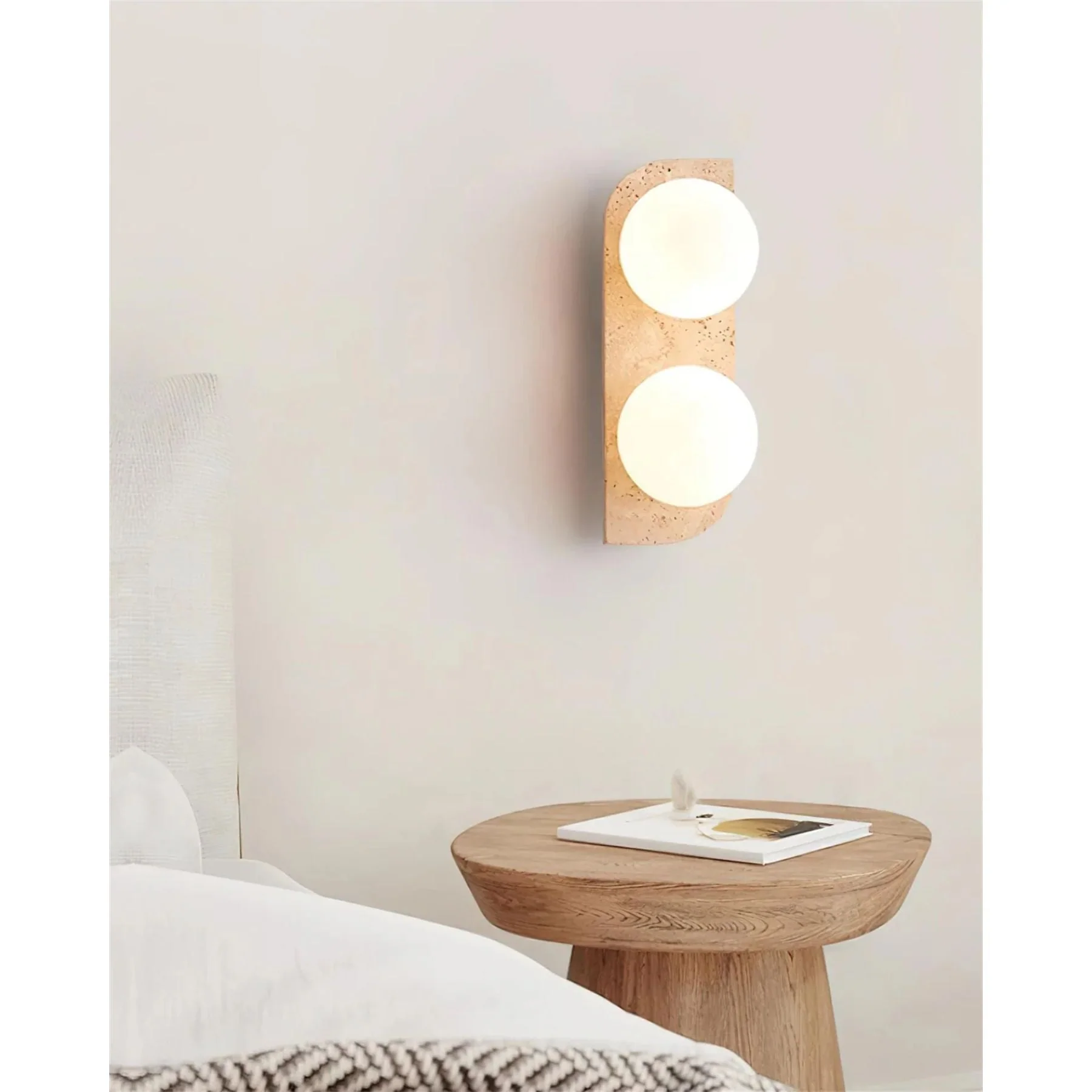 Pelluno – Travertin Wandlamp - Image 10