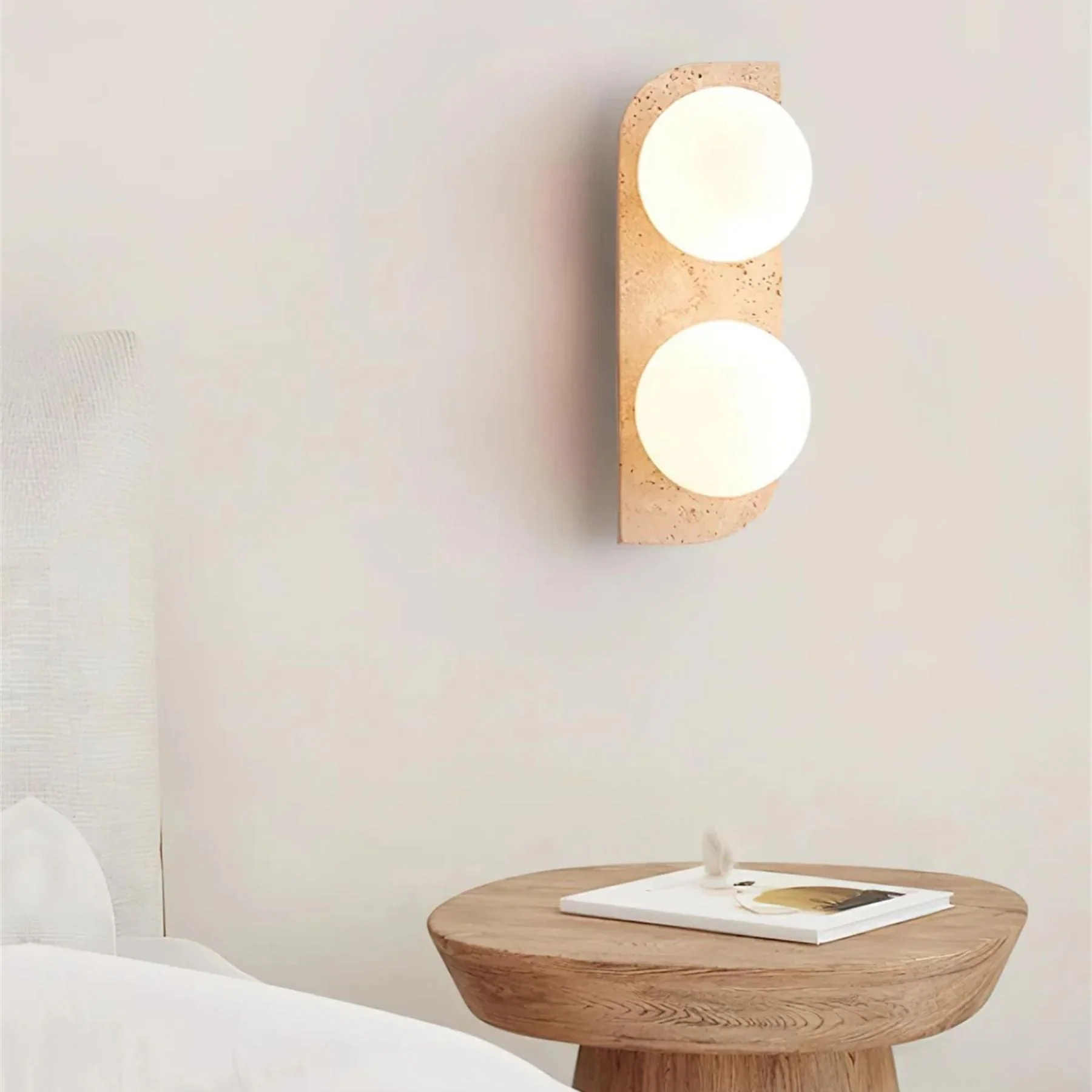Pelluno – Travertin Wandlamp - Image 12