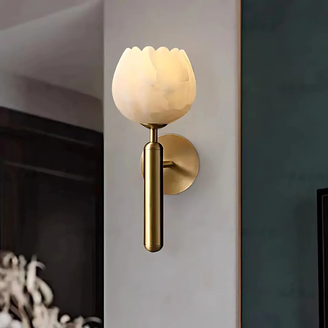Rose - Marmeren Wandlamp - Luxe Wandverlichting Binnen - Image 2