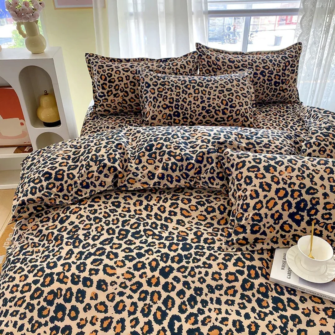 Savannah - Luxe Bedovertrek met Luipaardprint - Image 4