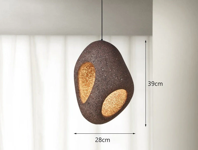 Thalira - Moderne Creatieve LED Hanglamp Wabi Sabi - Image 24