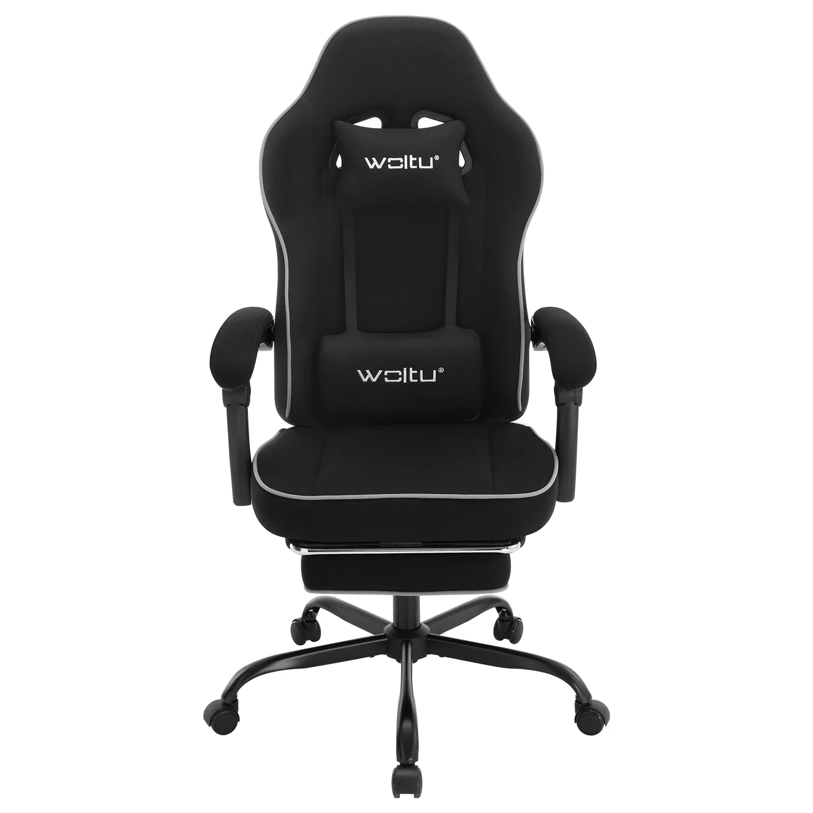 Voltrix - Gamingstoel met Voetsteun en Lendenkussen - Image 2