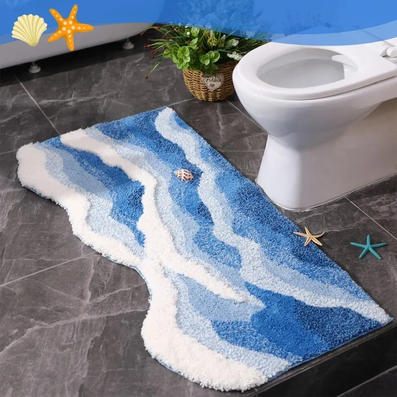 Waven - Wave Getuft Tapijt Antislip Pluche Vloerkleed - Image 2