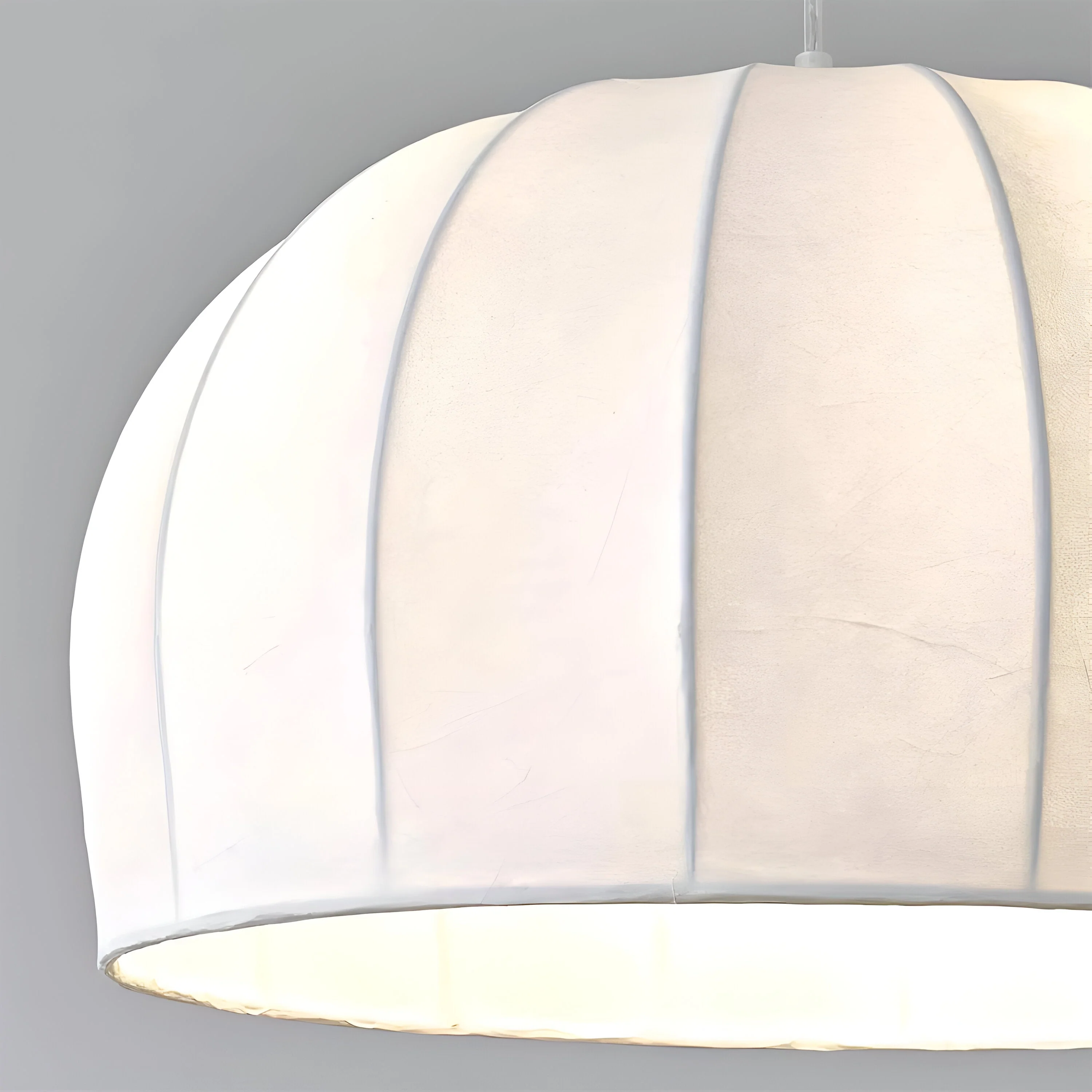 Yumèra - Japandi Moderne Handgemaakte Zijde Hanglamp - Image 4