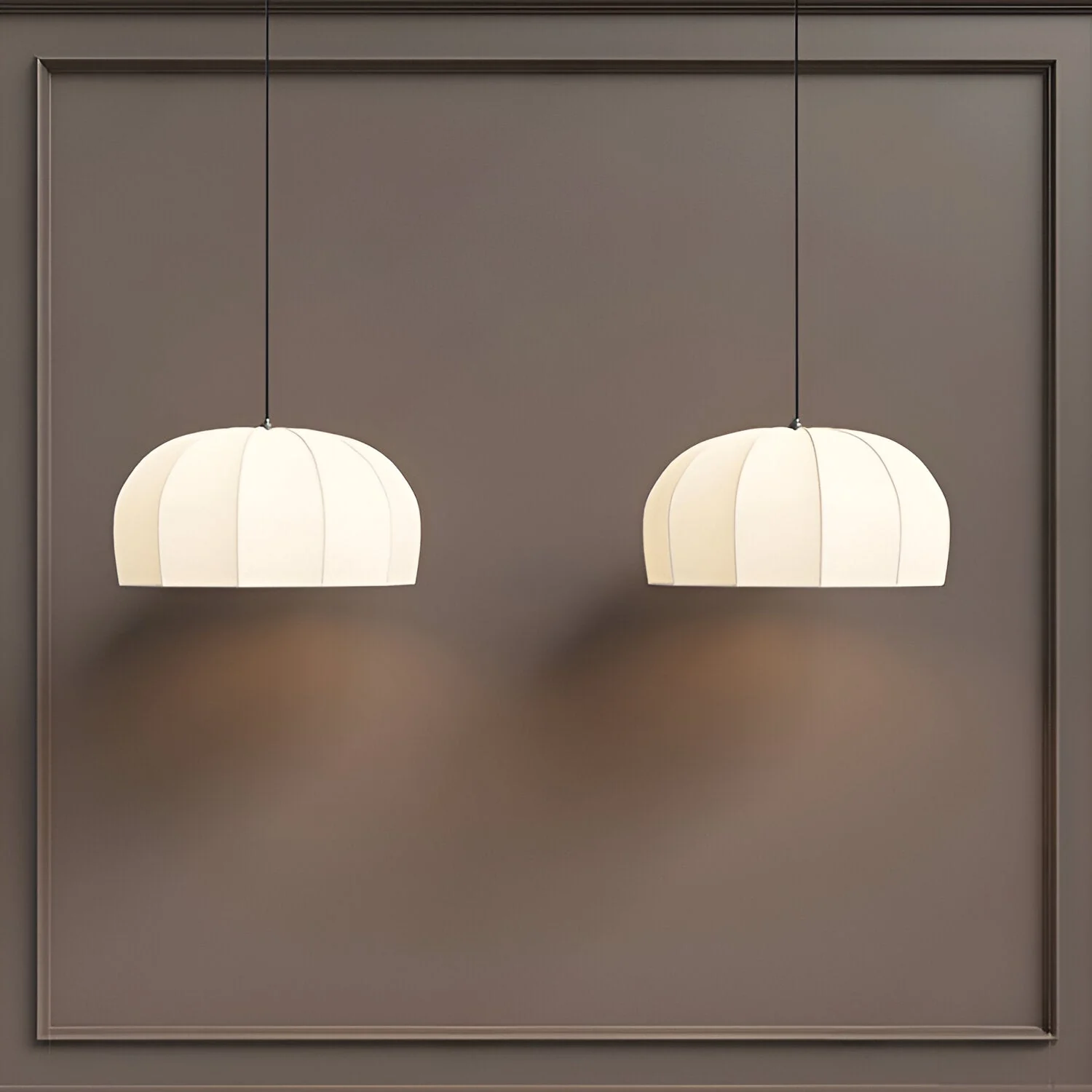 Yumèra - Japandi Moderne Handgemaakte Zijde Hanglamp - Image 9